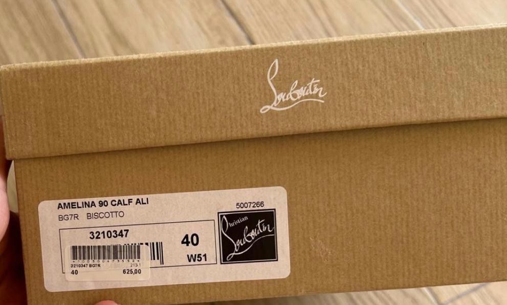 Sapatos Christian Louboutin NOVOS