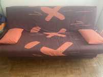 Sofa cama de casal com arrumacao