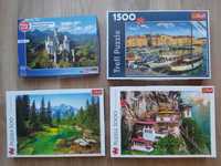 Puzzle TREFL 500, 1000, 1500, 2000 elementów