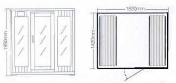Sauna Seca - 4 lugares - Oportunidade