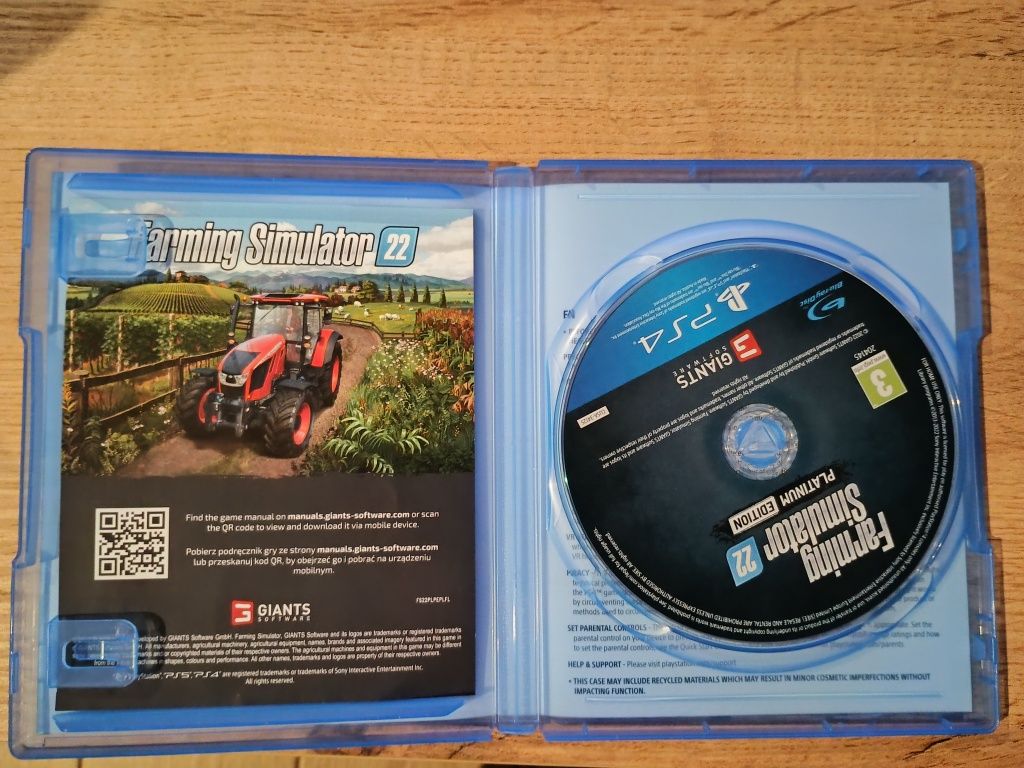 Farming Simulator 22 - Platinum Edition  PS4