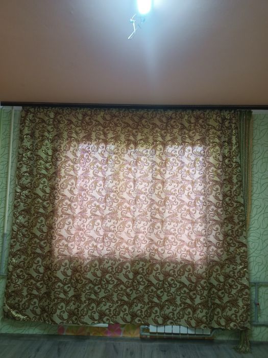 Шторы, ламбрекен 4 метра можно регулировать на уменьшение