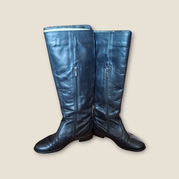 Продам шкiрянi чоботи, шитi на замовлення