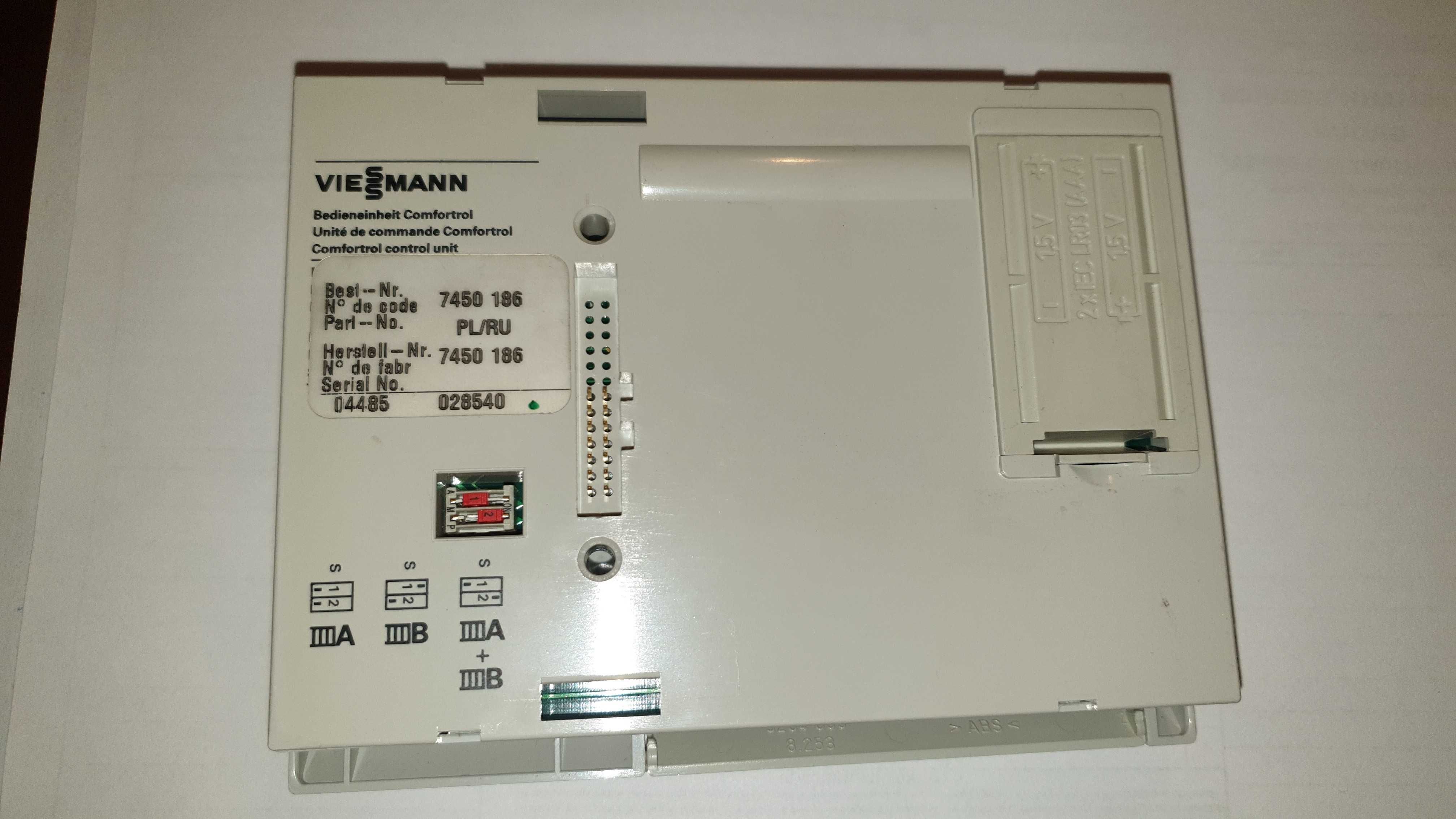 Moduł  obsługowy,  regulator viessmann comfontrol wersja PL