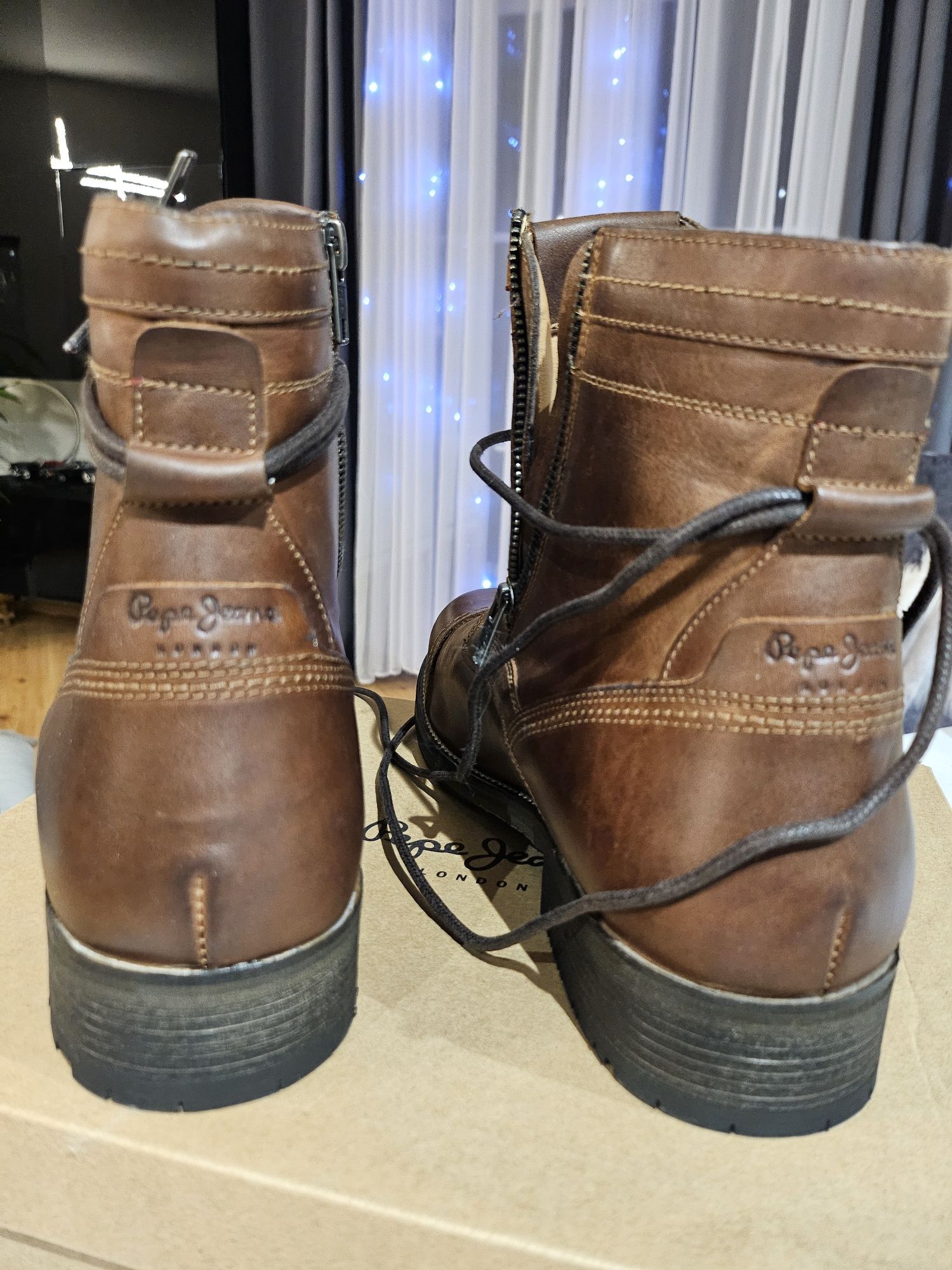 OKAZJA!!! PEPE JEANS Męskie botki roz 43 i 44