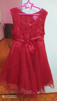 Роскошное нарядное платье pinky из америки на 5 лет