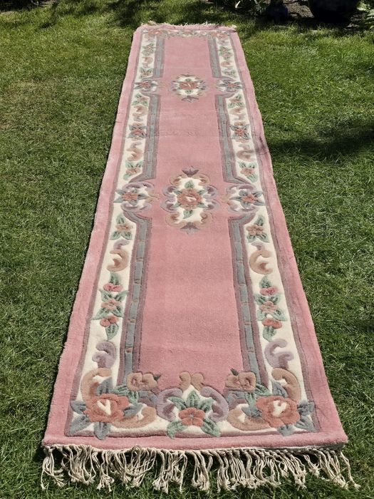 Chiński chodnik - Tuftowany - Wspaniała kolorystyka - 65 x 350 cm