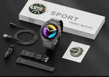Smartwatch męski 710mAh gratis silikonowy pasek, menu Pl