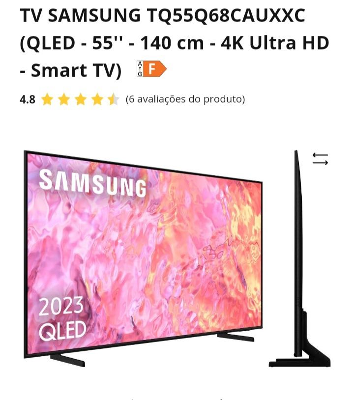 Tv Samsung Qled 55 polegadas