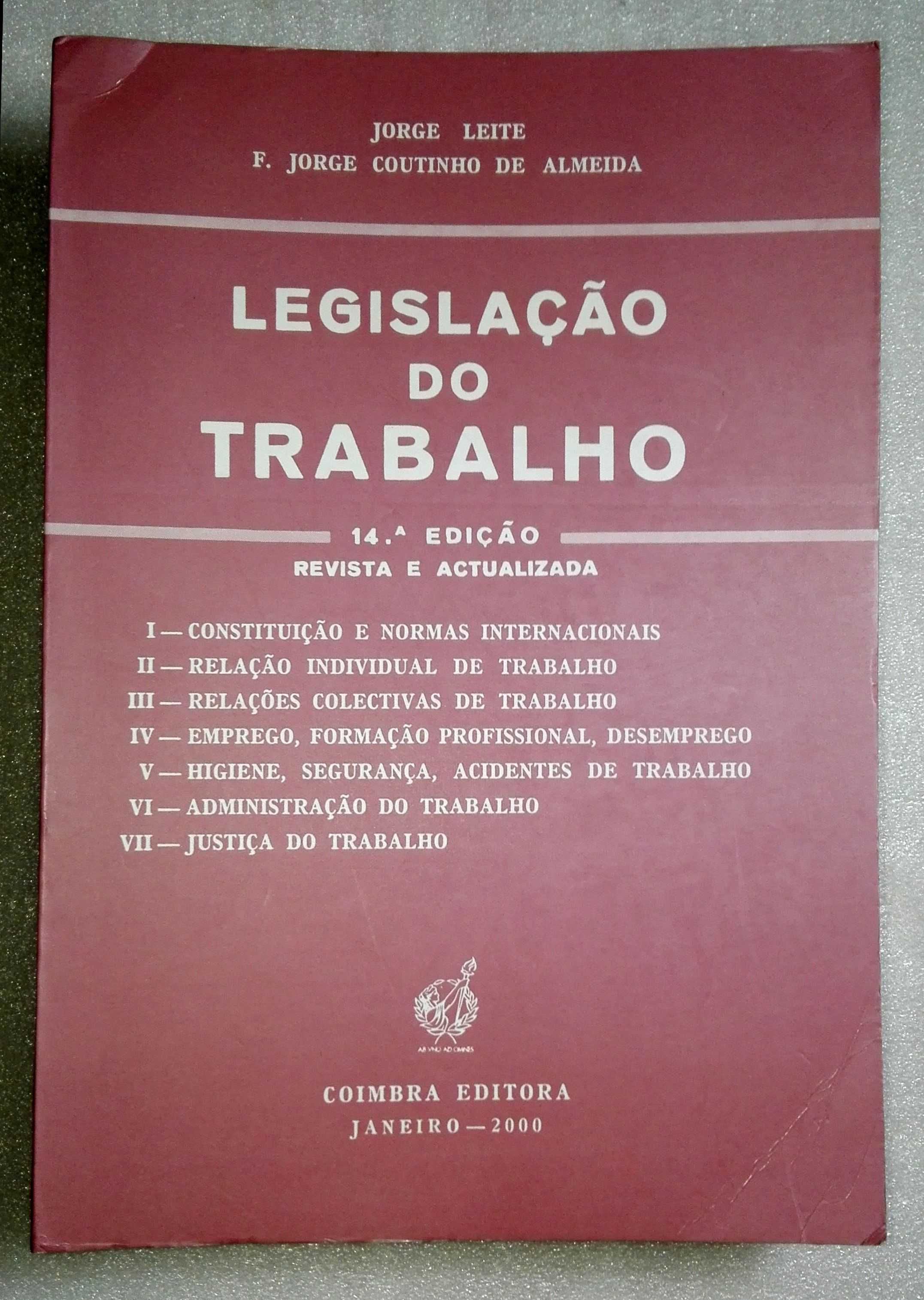 Livro Legislação do Trabalho (2000)