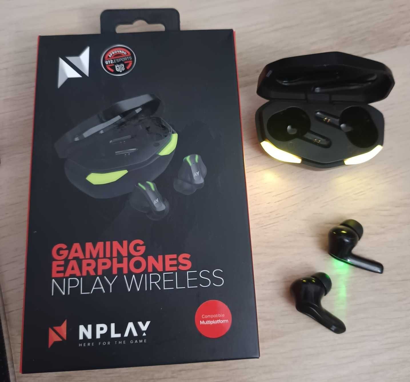 Auriculares Gaming RGB Bluetooth