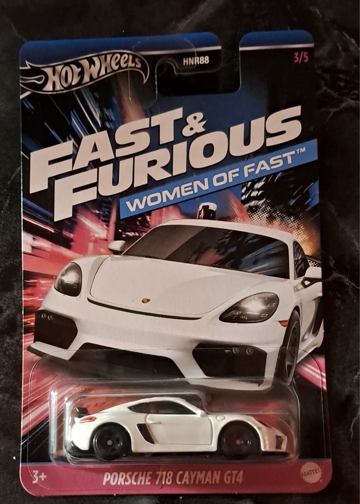 Hootweels Fast And Furious Women Of Fast Porshe 718 Cayman GT4