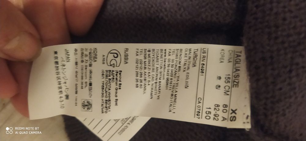 Sukienka Sisley S 25 zł wyprzedaż