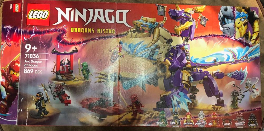 Lego Ninjago 71836 Arcysmok skupienia pudełko