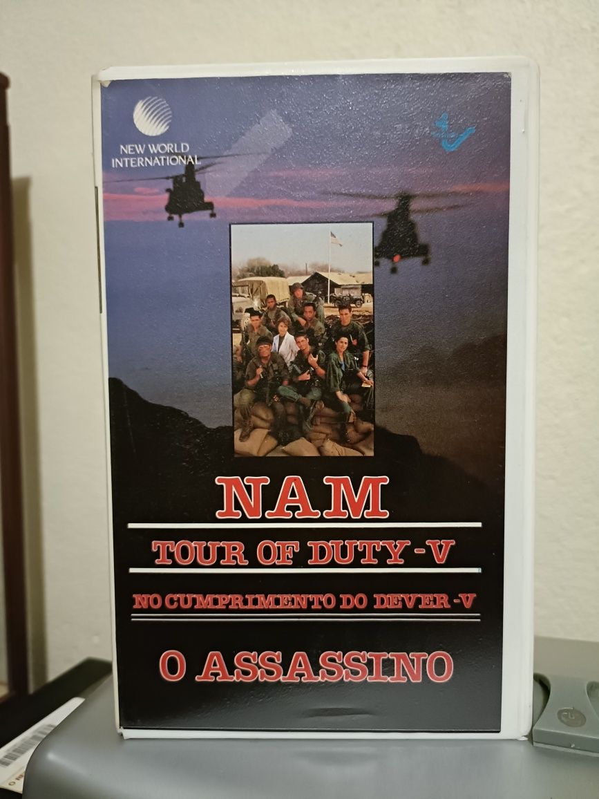 Filmes de guerra em Vhs