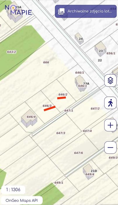 Działka budowlana 16 ary Wola Lisowska