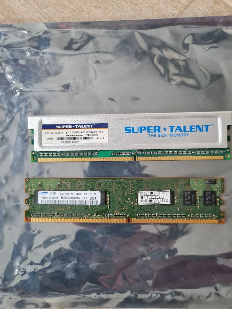 Озу ddr2 1Gb 800 Mgz