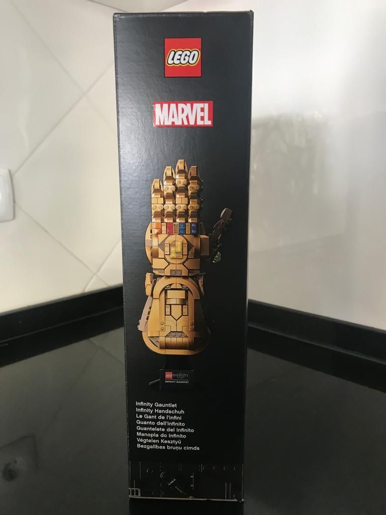 Lego Infinity Luva Thanos Marvel novo selado