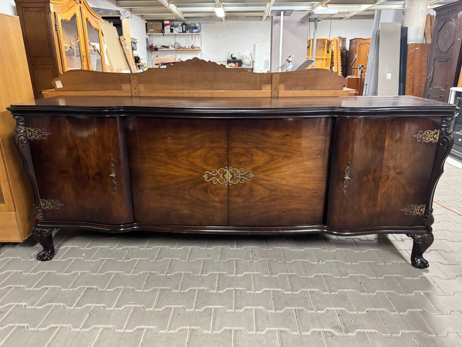 Komoda w stylu chippendale komoda drewniana komoda orzech