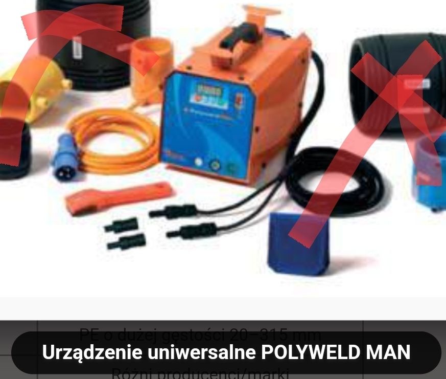 Urządzenie uniwersalne POLYWELD MAN

Spawarka POLYWELD MANSpawarka POL