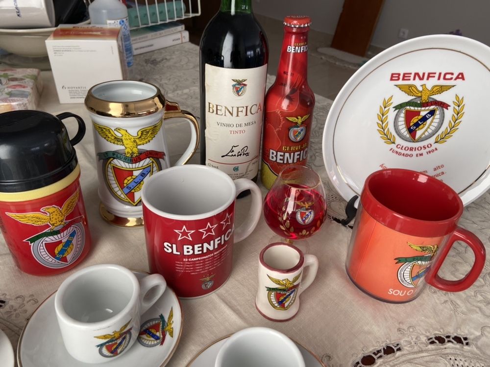 Porcelana fina Benfica SLB