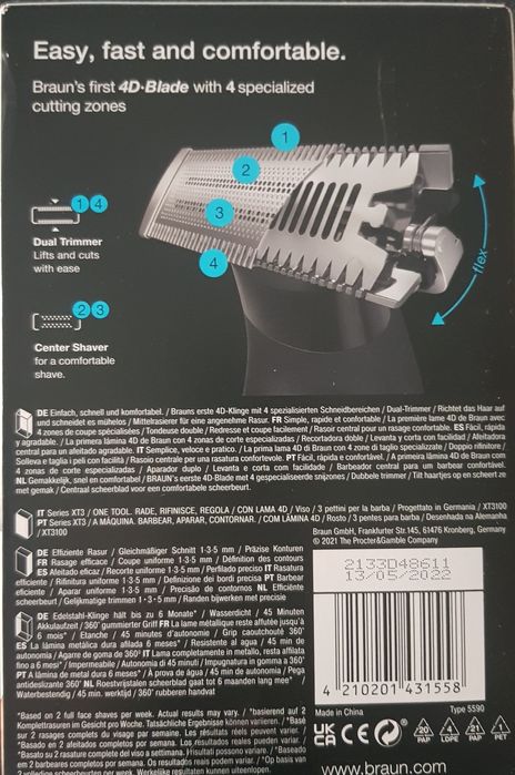 Aparador Barba Braun Series XT3 NOVO