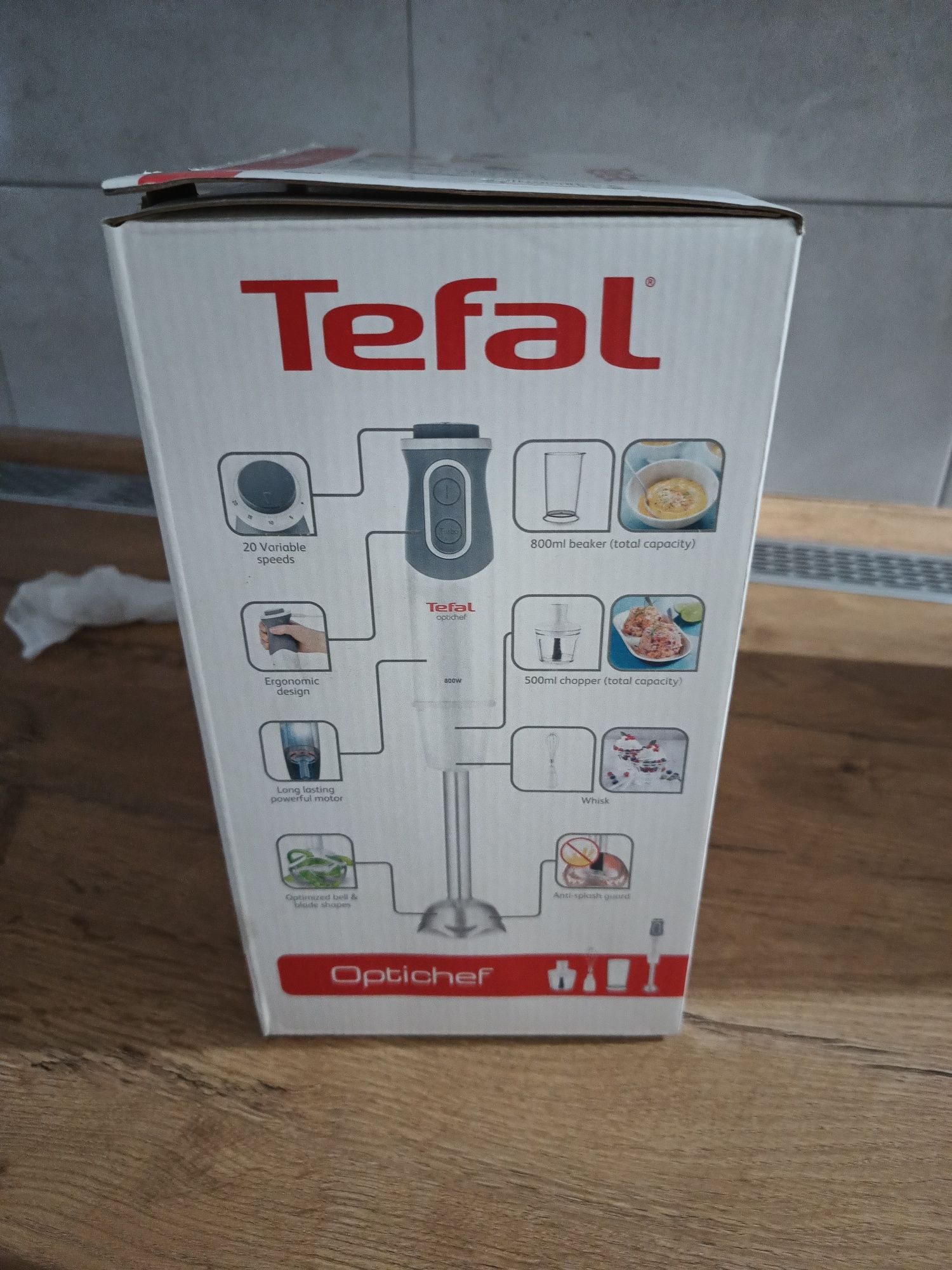 Blender Tefal 3w1.