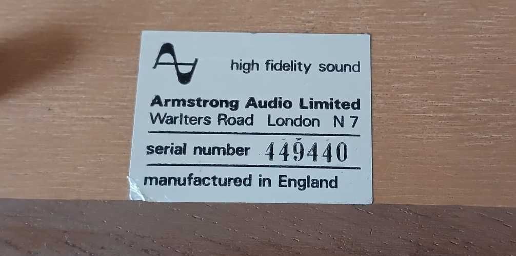Підсилювач Armstrong 521 + тюнер 524