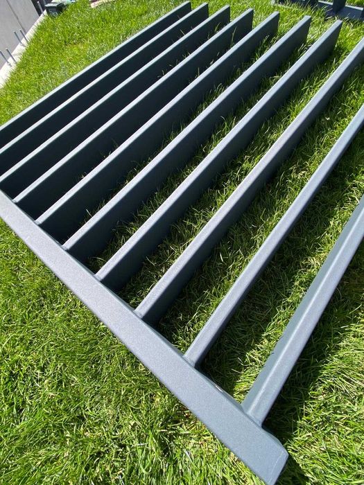 ogrodzenie grzebieniowe NA WYMIAR pionowo profil 80x20POLSKA PRODUKCJA