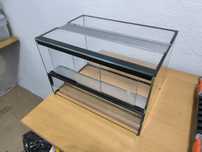 Terrarium szklane 30x20x20h ptasznik jaszczurka