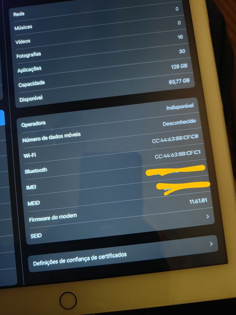 iPad pro 12,9 WiFi+movel