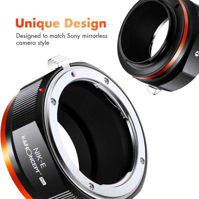 Adapter Nikon F AI AIS na Sony E-mount Alpha Nex przejściówka Concept