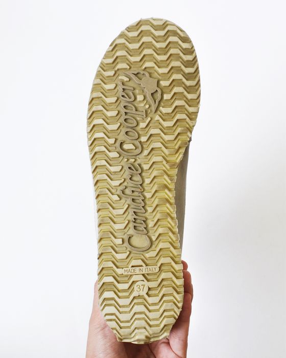 Брендові оригінальні сірі шкіряні ЗИМОВІ черевики CANDICE COOPER