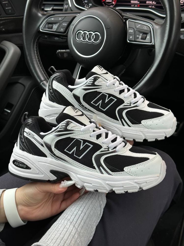 Жіночі кросівки нью беланс New Balance 530 Black White Premium [36-41]