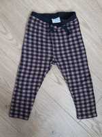 Spodnie zara w kratke 86 legginsy legi eleganckie