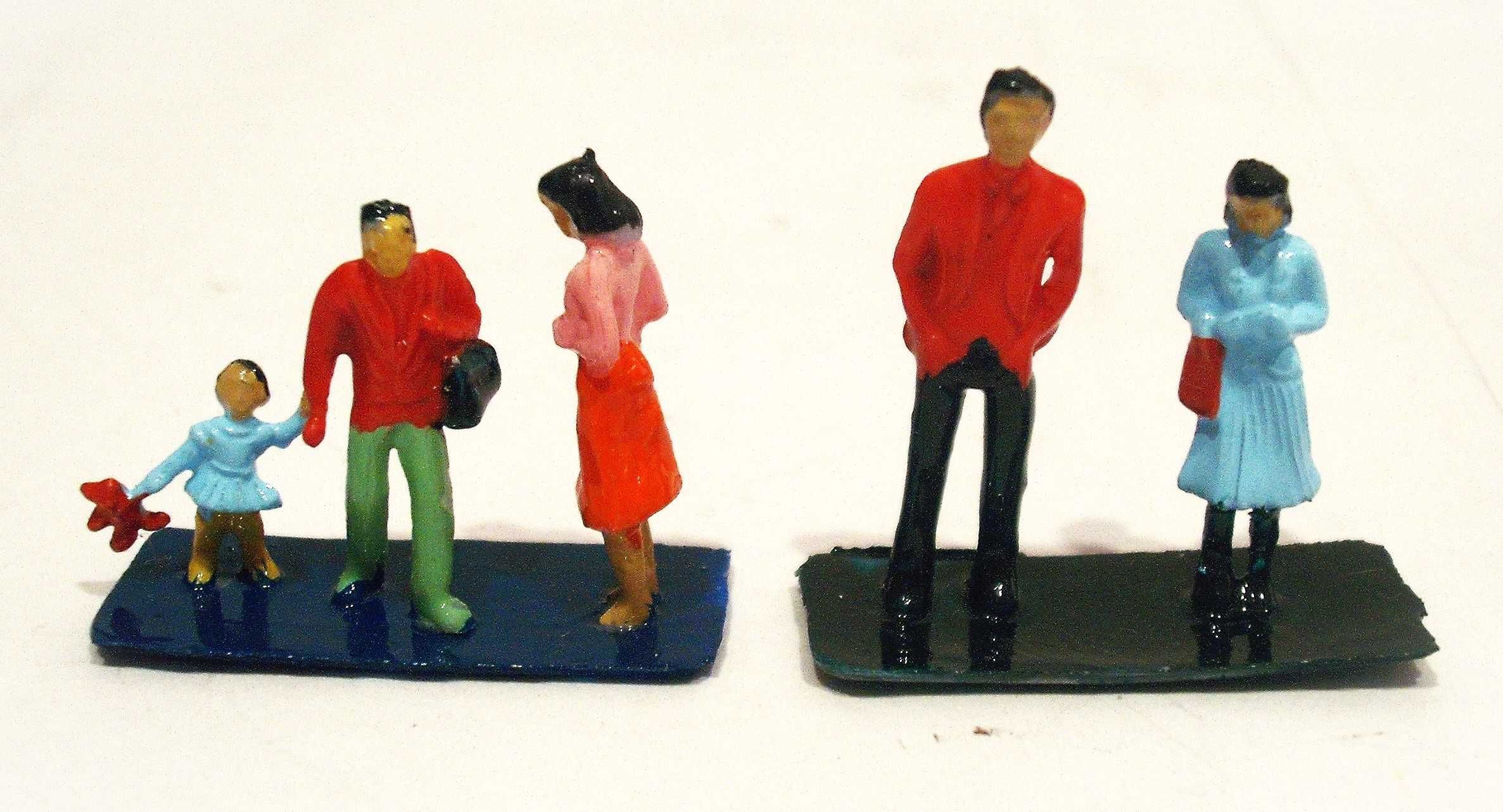 16 Figuras HO antigas