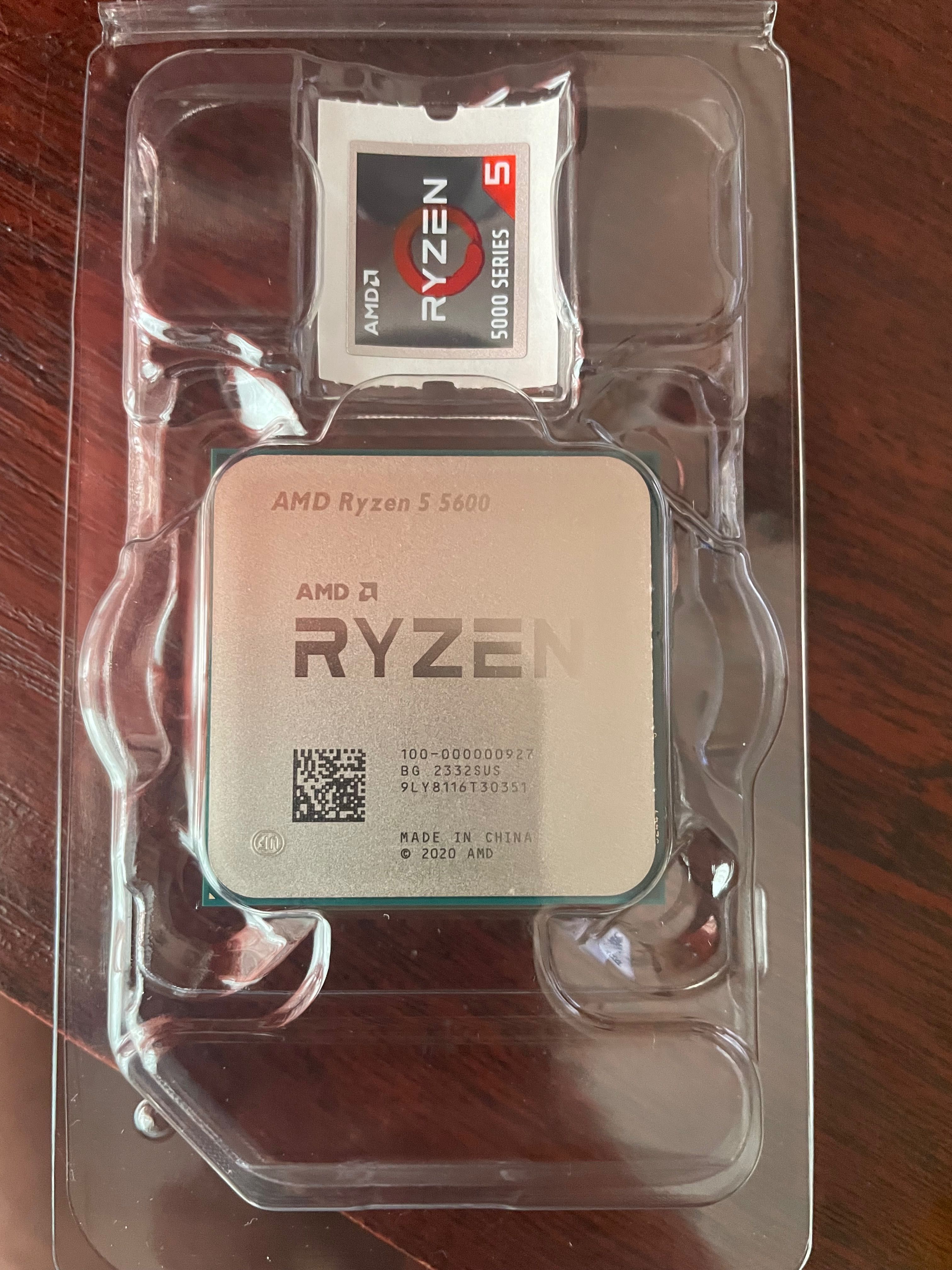 Процессор новый AMD Ryzen 5 5600 Tray