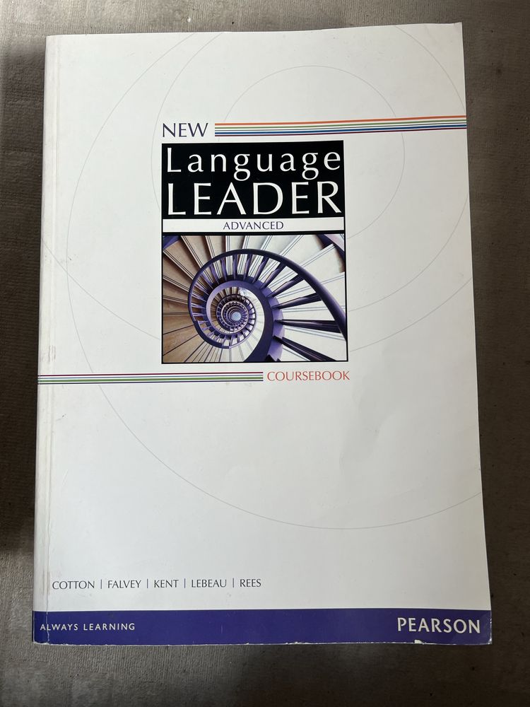 Language leader advanced coursebook