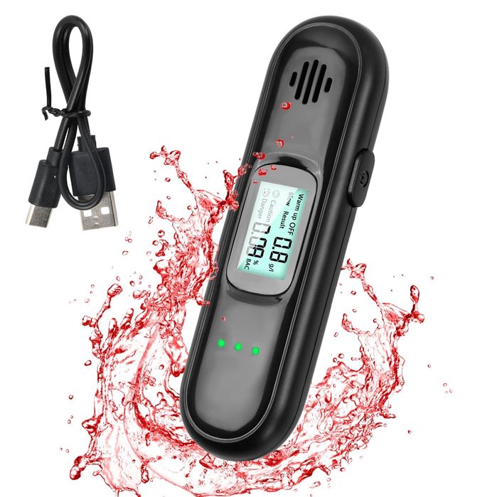 Joyan Tester Alkoholu Akumulatorowy z Cyfrowym Wyświetlaczem LCD