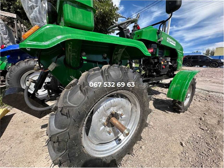 Мототрактор KENTAVR 160B + навісне! Доставка по Україні б/к | Кредит