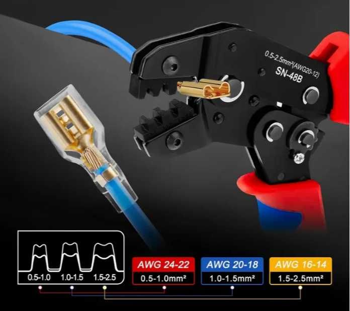 Крімпер матрица губки SN-03H/SN-06WF/SN-2546B/SN-58B