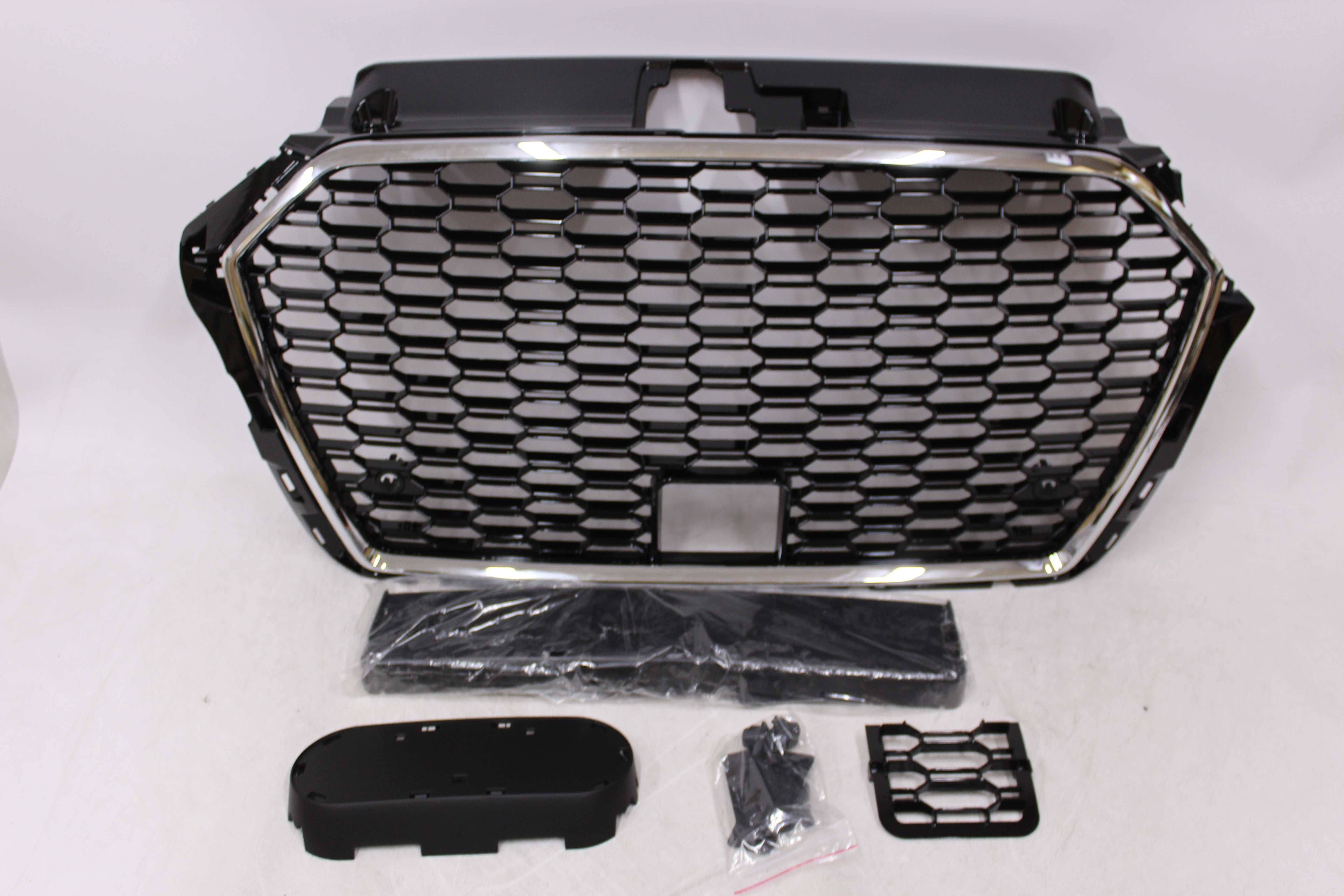 Atrapa chłodnicy GRILL AUDI A3 8V 17-20 LIFT RS-LOOK S-line Plaster