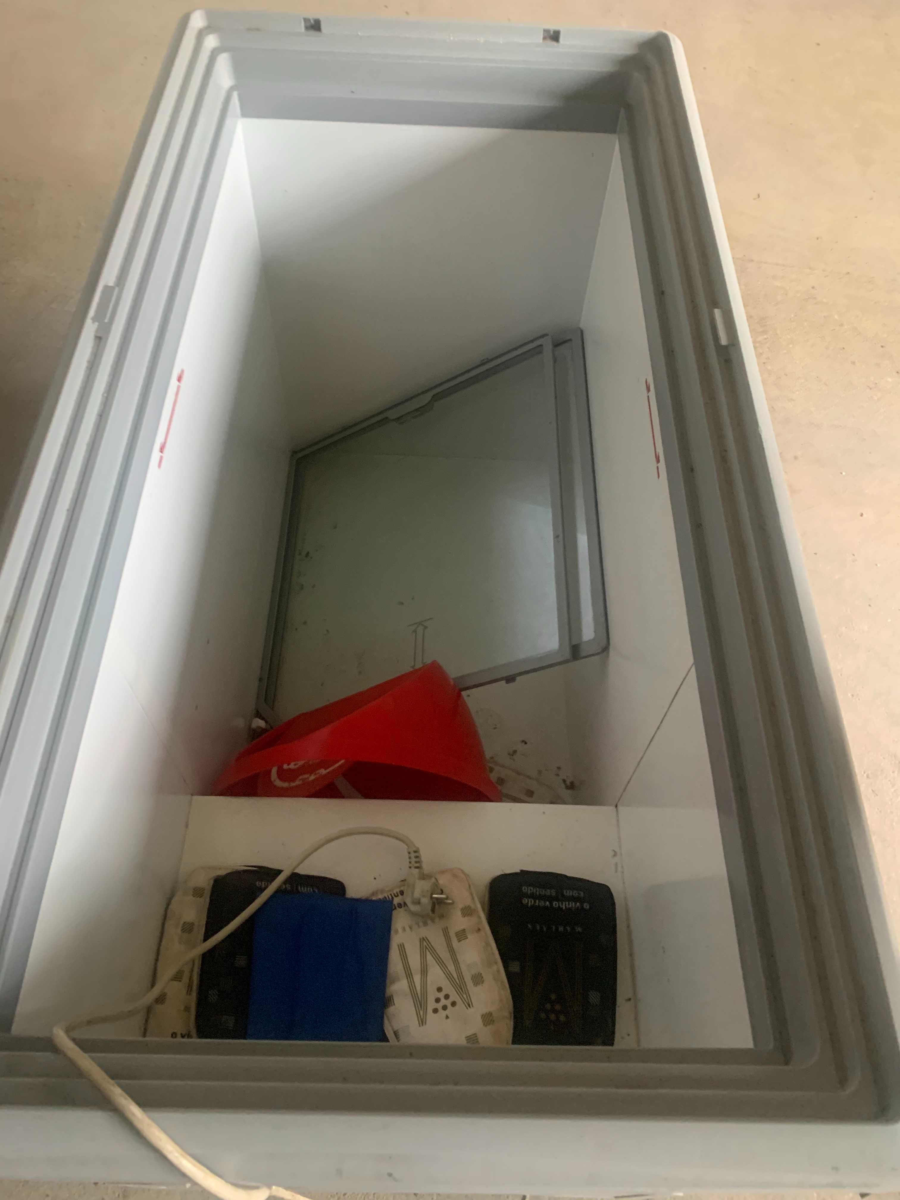 Arca congeladora com portas em vidro nova
