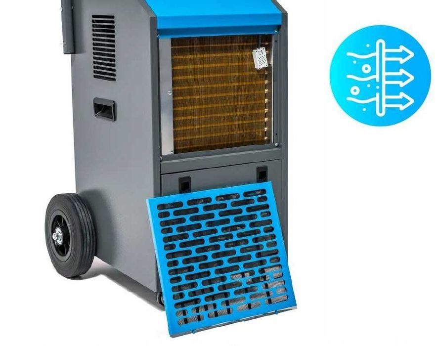 Budowlany OSUSZACZ POWIETRZA Hexwelt 650W 50L/24H Przemysłowy Nowy