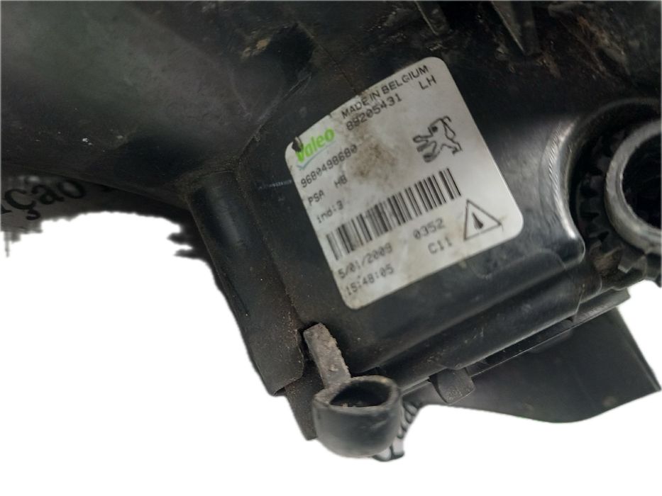 Farol nevoeiro frente esquerdo PEUGEOT 308 (4A_, 4C_)