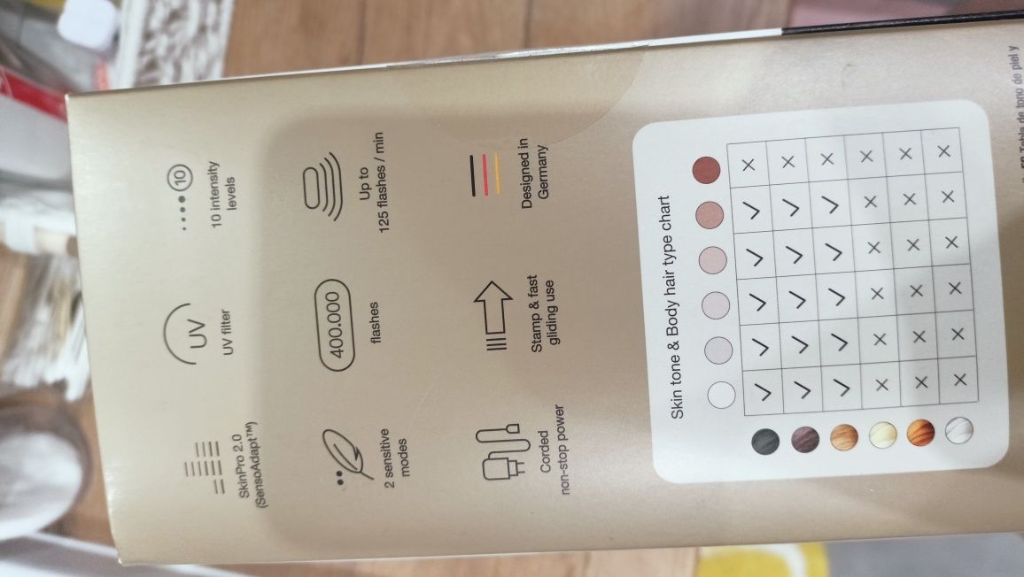 Depilator laserowy Braun