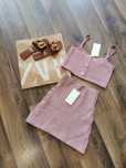 Viralowy set Zara spódnica i top dzianinowy Sweterkowy L 40