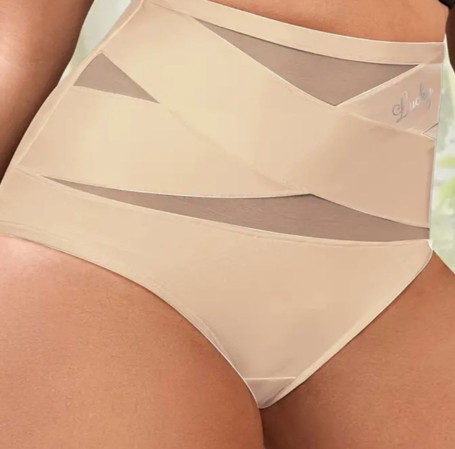 Eleganckie majtki 3 szt wyszczuplajace trzymające brzuszek 1XL