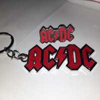 коллекционные вещи 2 шт брелок значок пин рок группа AC/DC эйси диси