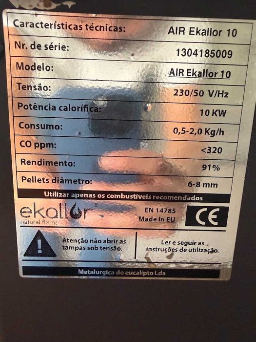 Salamandra Ekallor a pellets Ekallor 10